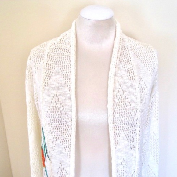 Desigual Margarita Crochet Long Cardigan - Picture 4 of 16